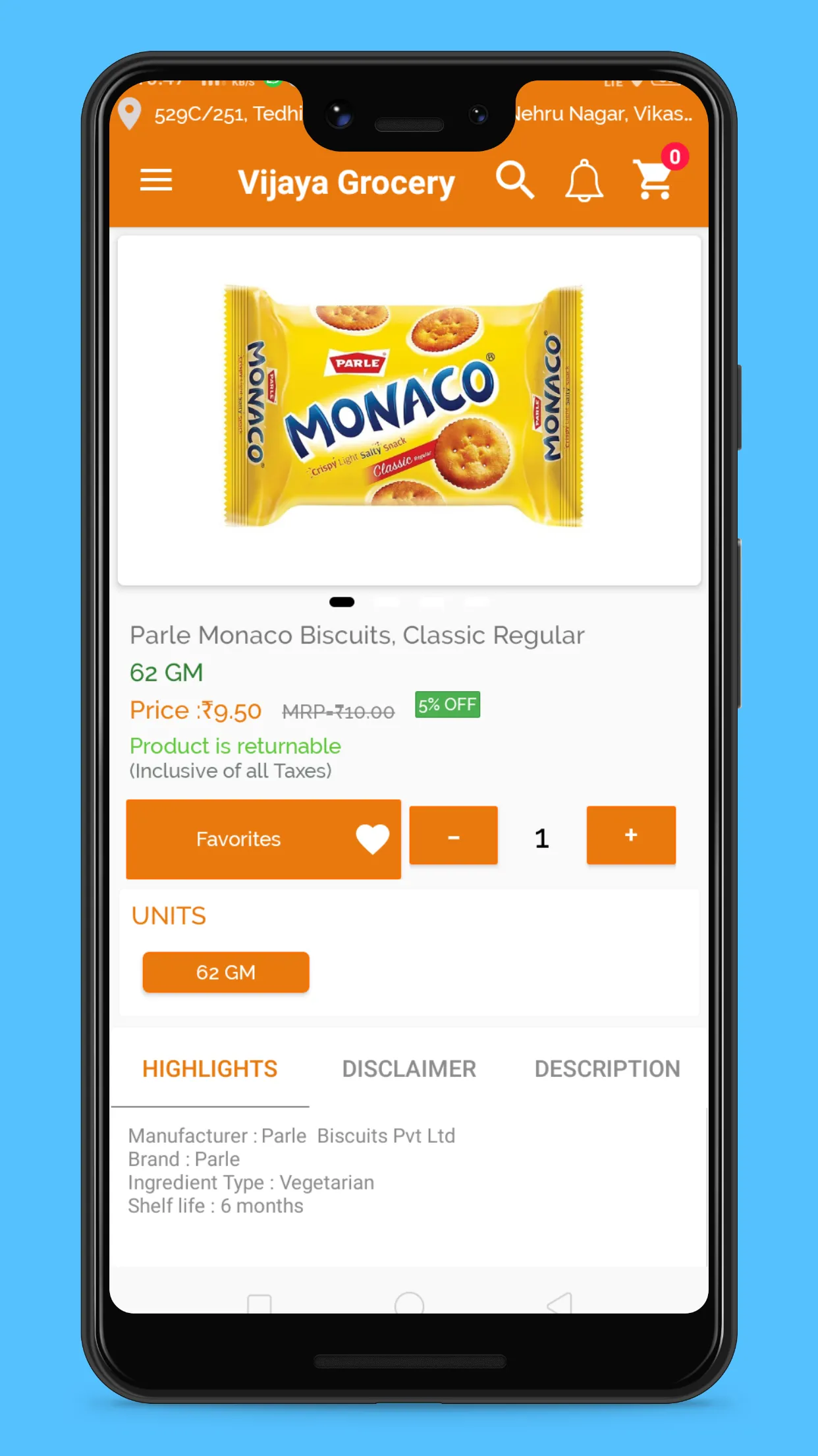 Vijaya Grocery | Indus Appstore | Screenshot