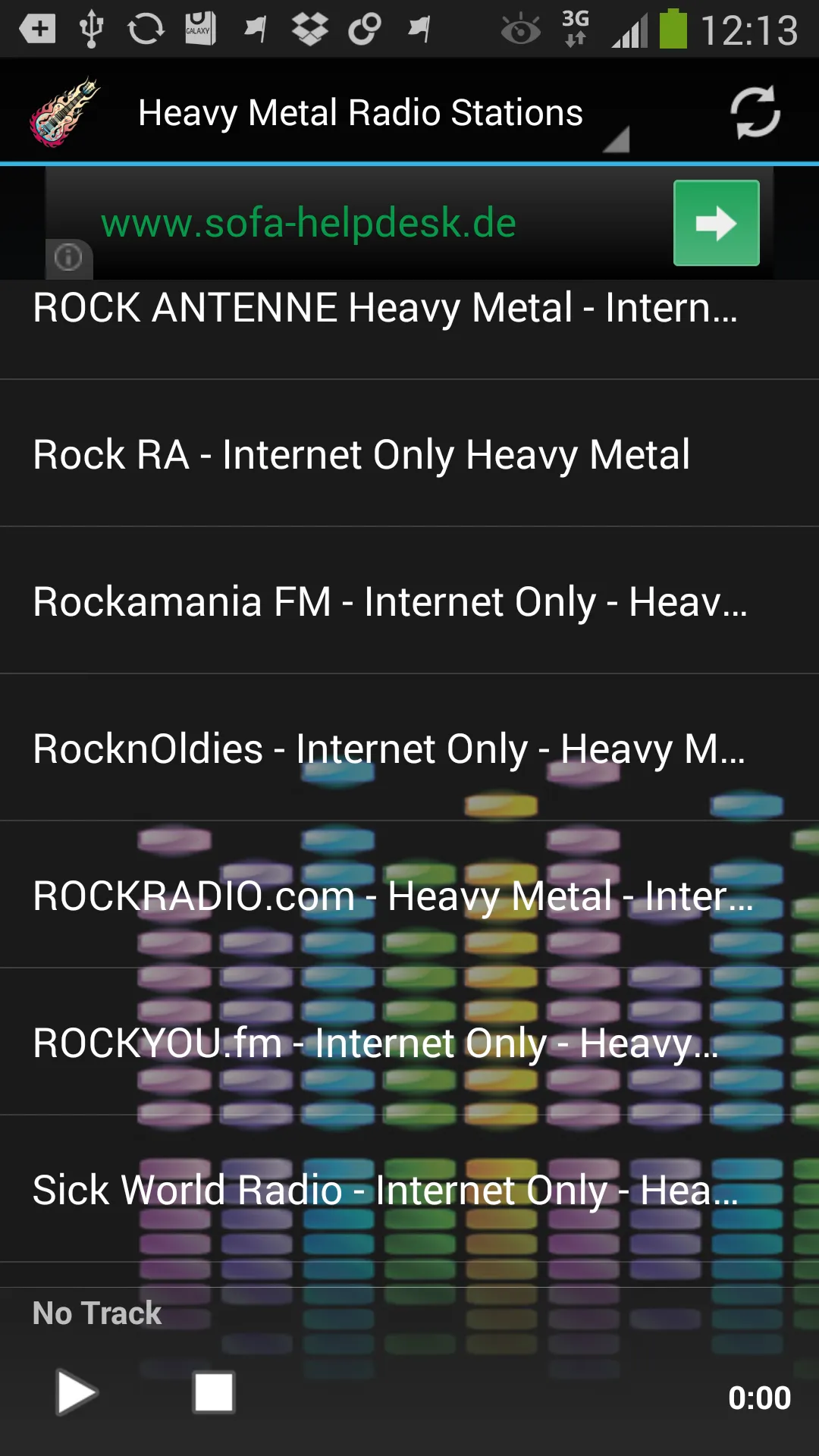 Heavy Metal Radio Stations | Indus Appstore | Screenshot