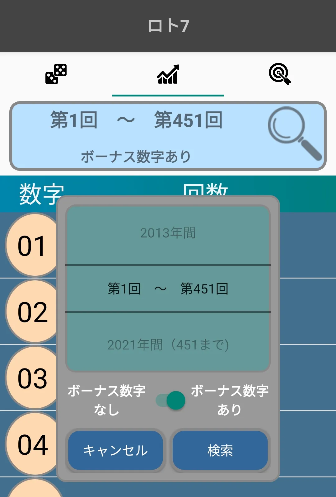 宝くじ当選番号予想 | Indus Appstore | Screenshot