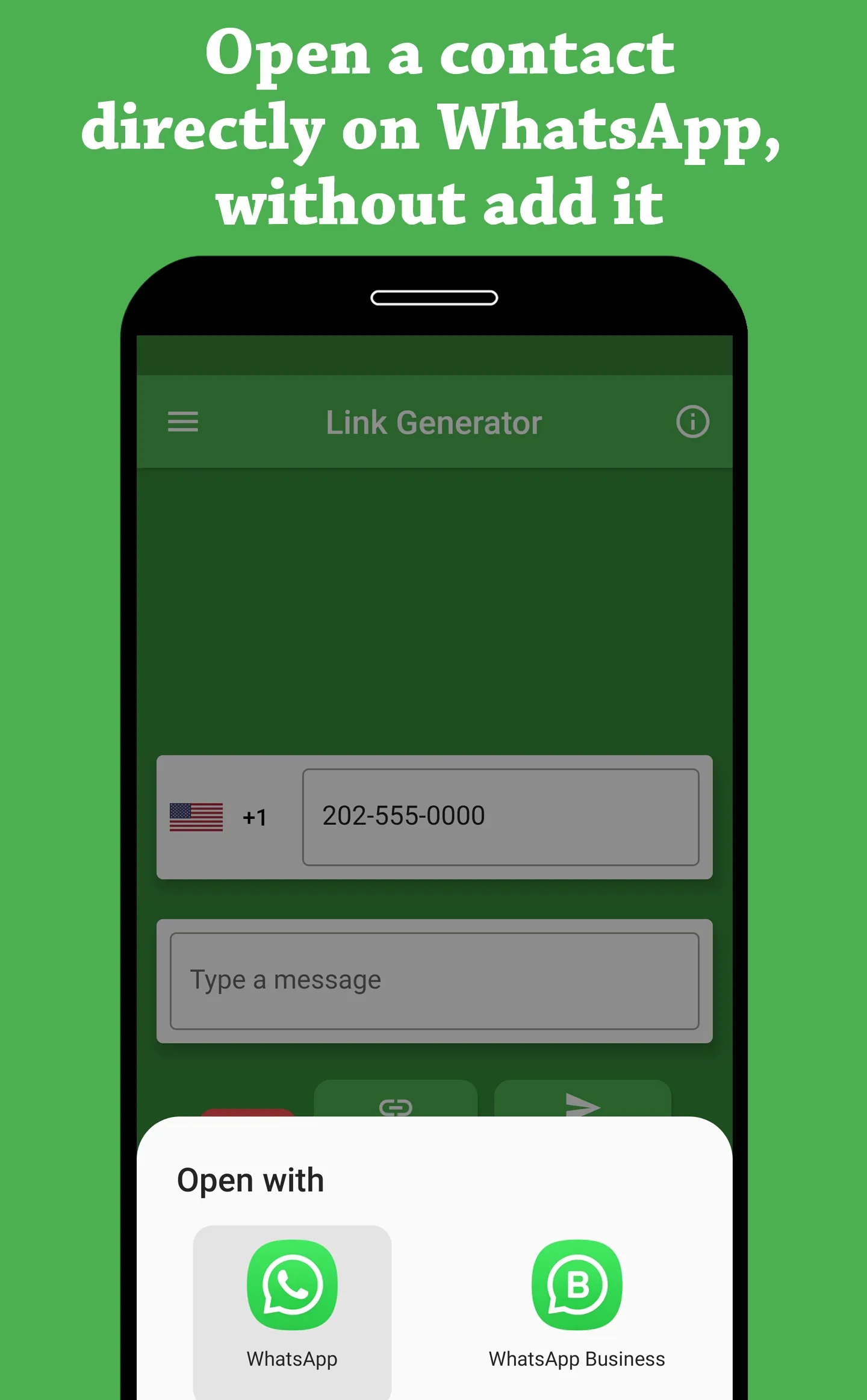 Link Generator for Whats | Indus Appstore | Screenshot