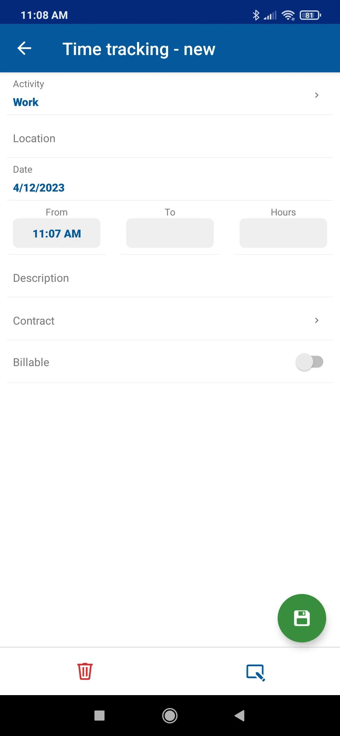 Logeto - Time tracking | Indus Appstore | Screenshot