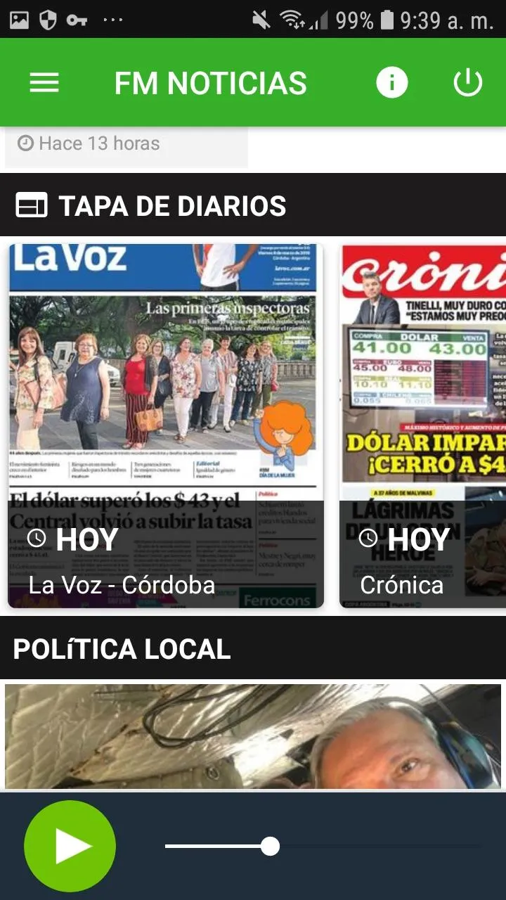 Fm Noticias 88.1 Mhz | Indus Appstore | Screenshot