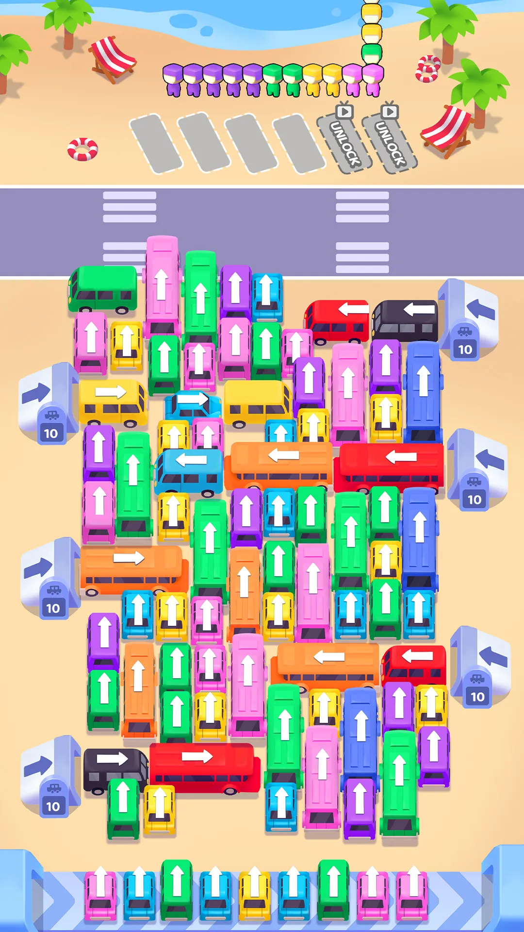 Bus Frenzy - Traffic Jam | Indus Appstore | Screenshot