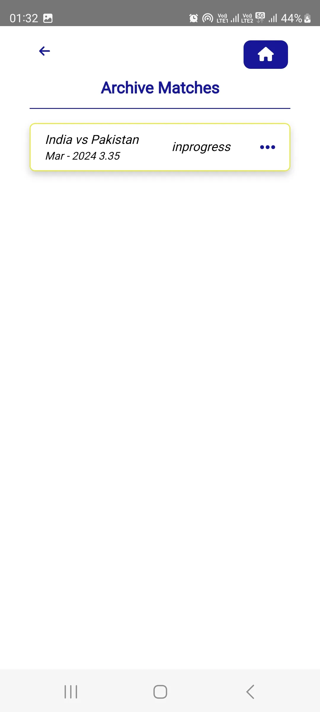 Cricket Scorer App | Indus Appstore | Screenshot