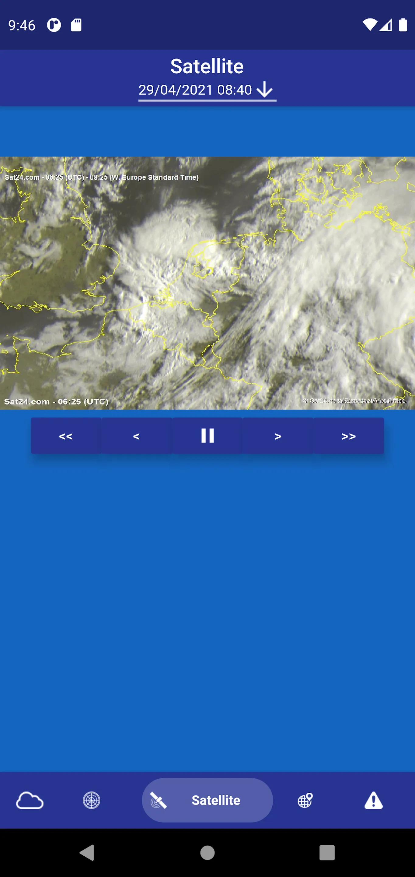 Weather in Belgium | Indus Appstore | Screenshot