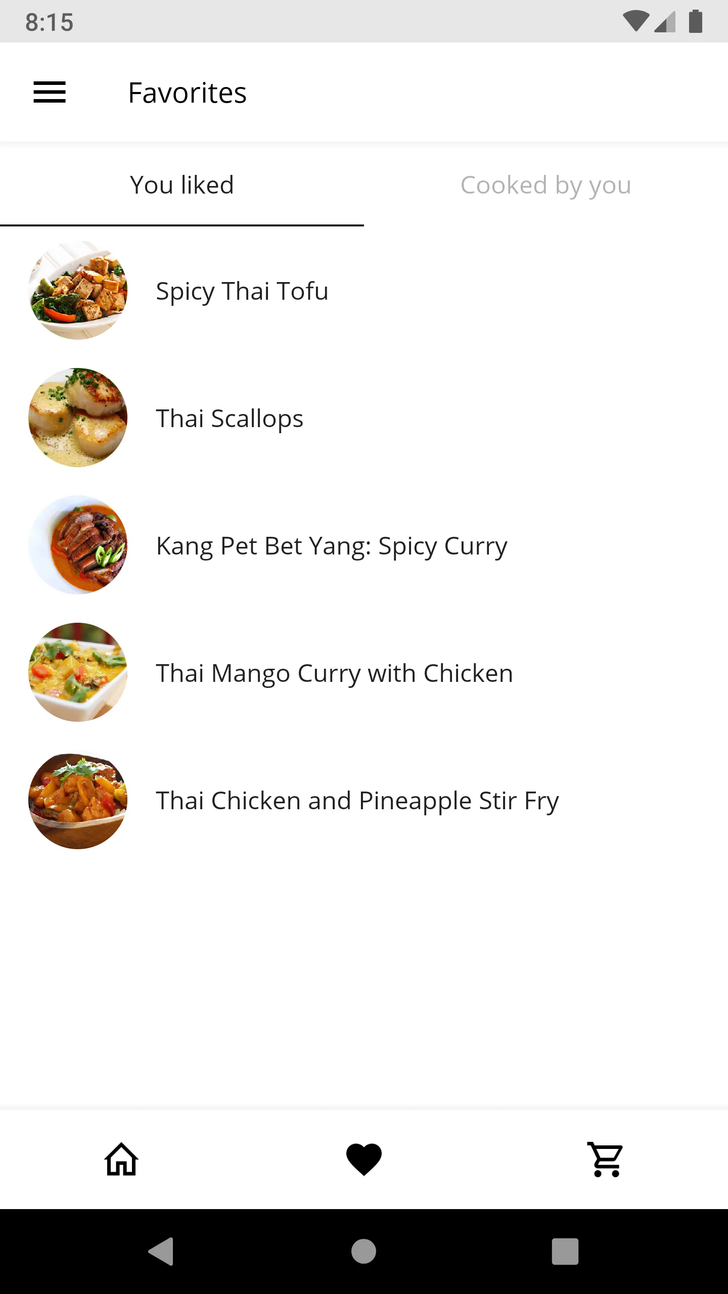 Thai Recipes | Indus Appstore | Screenshot