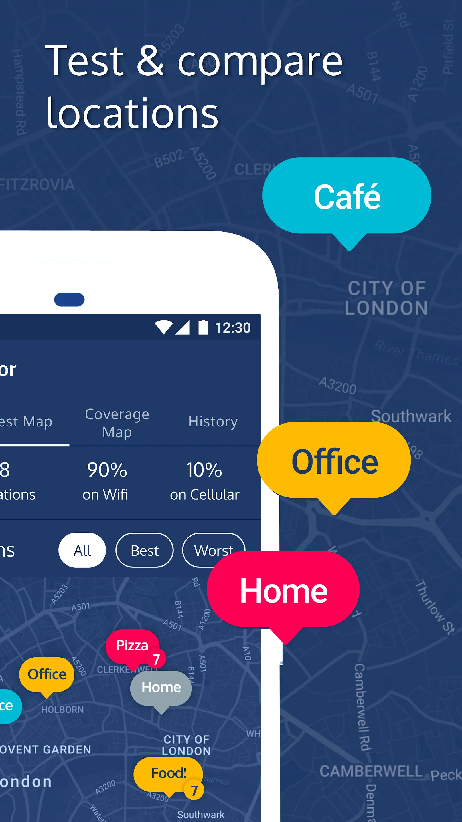 Meteor Speed Test 4G, 5G, WiFi | Indus Appstore | Screenshot