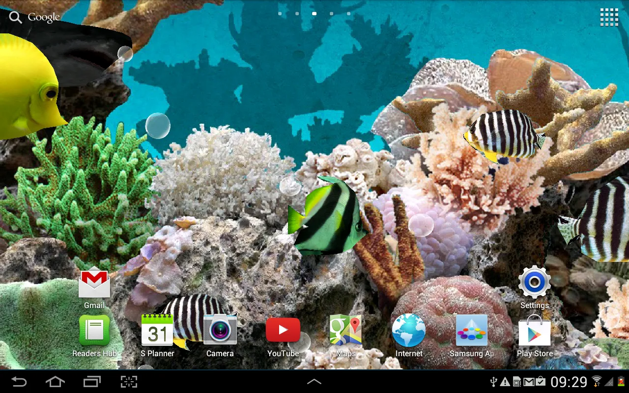 3D Aquarium Live Wallpaper | Indus Appstore | Screenshot