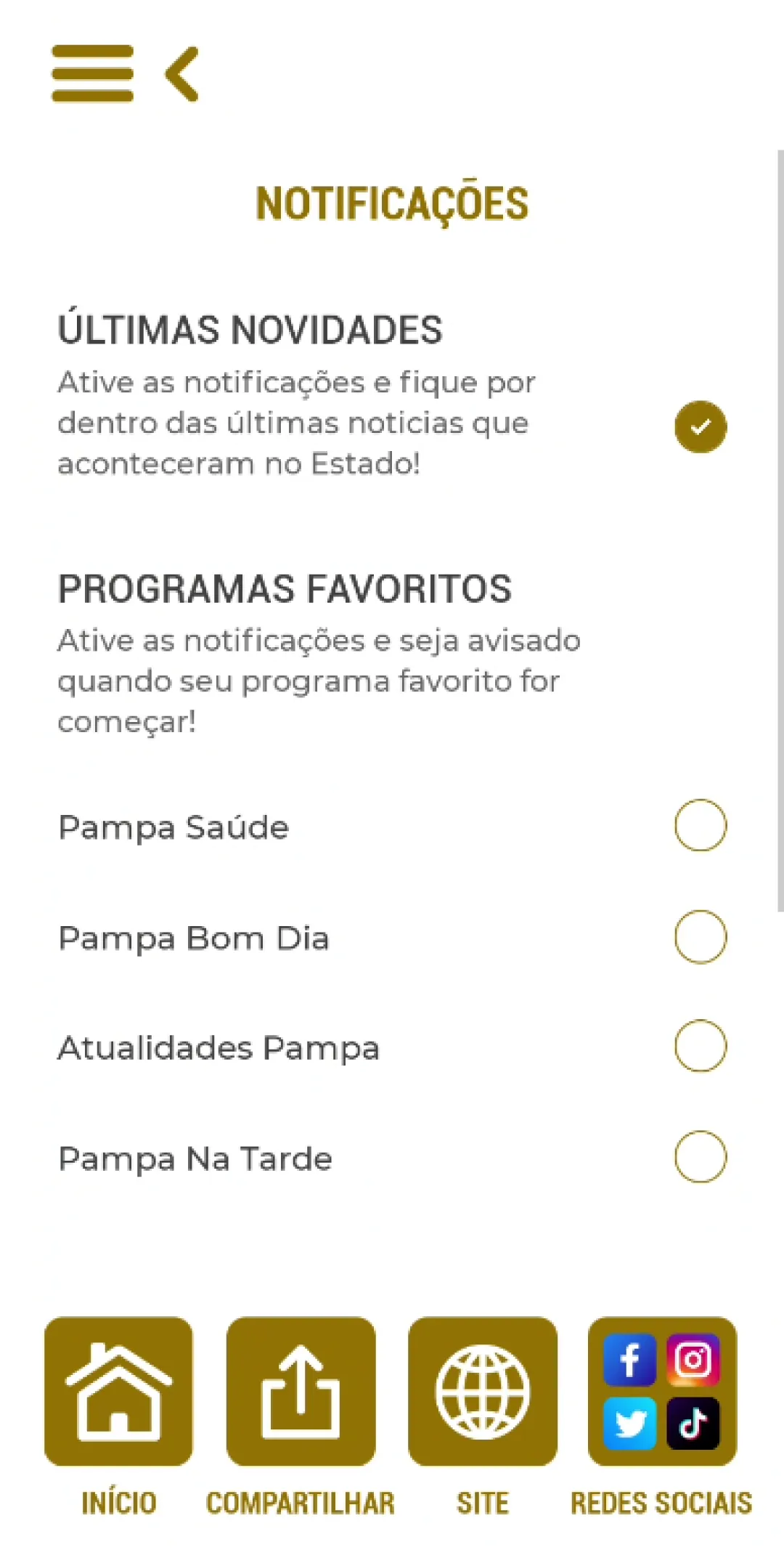 Rádio Pampa - 97,5 FM | Indus Appstore | Screenshot