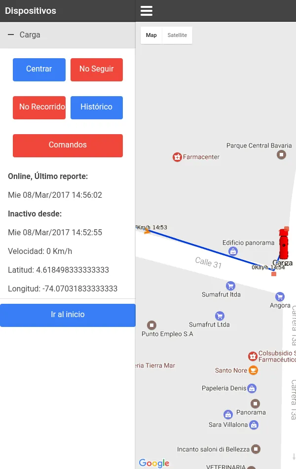 Plataforma Rastreo GPS Tracker | Indus Appstore | Screenshot