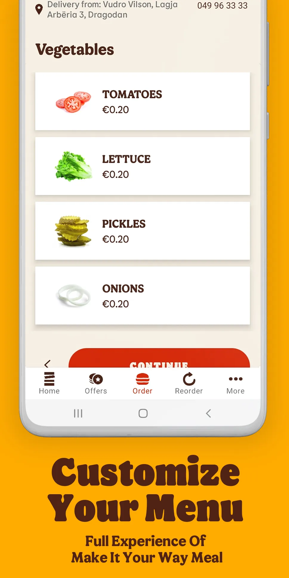 Burger King® Kosova | Indus Appstore | Screenshot