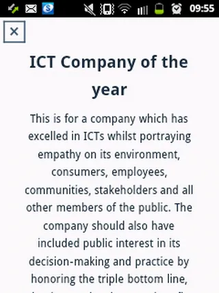 ICT Achievers Awards App | Indus Appstore | Screenshot