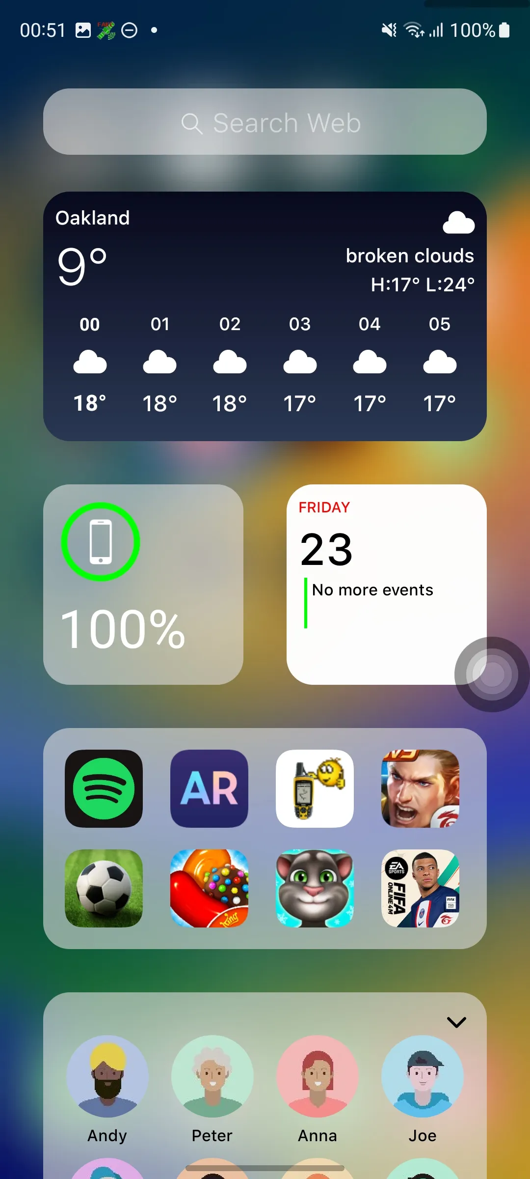 Launcher iOS 18 | Indus Appstore | Screenshot