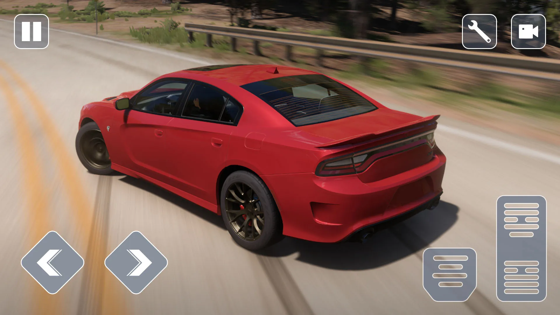 Driving Dodge Charger Race Car | Indus Appstore | Screenshot