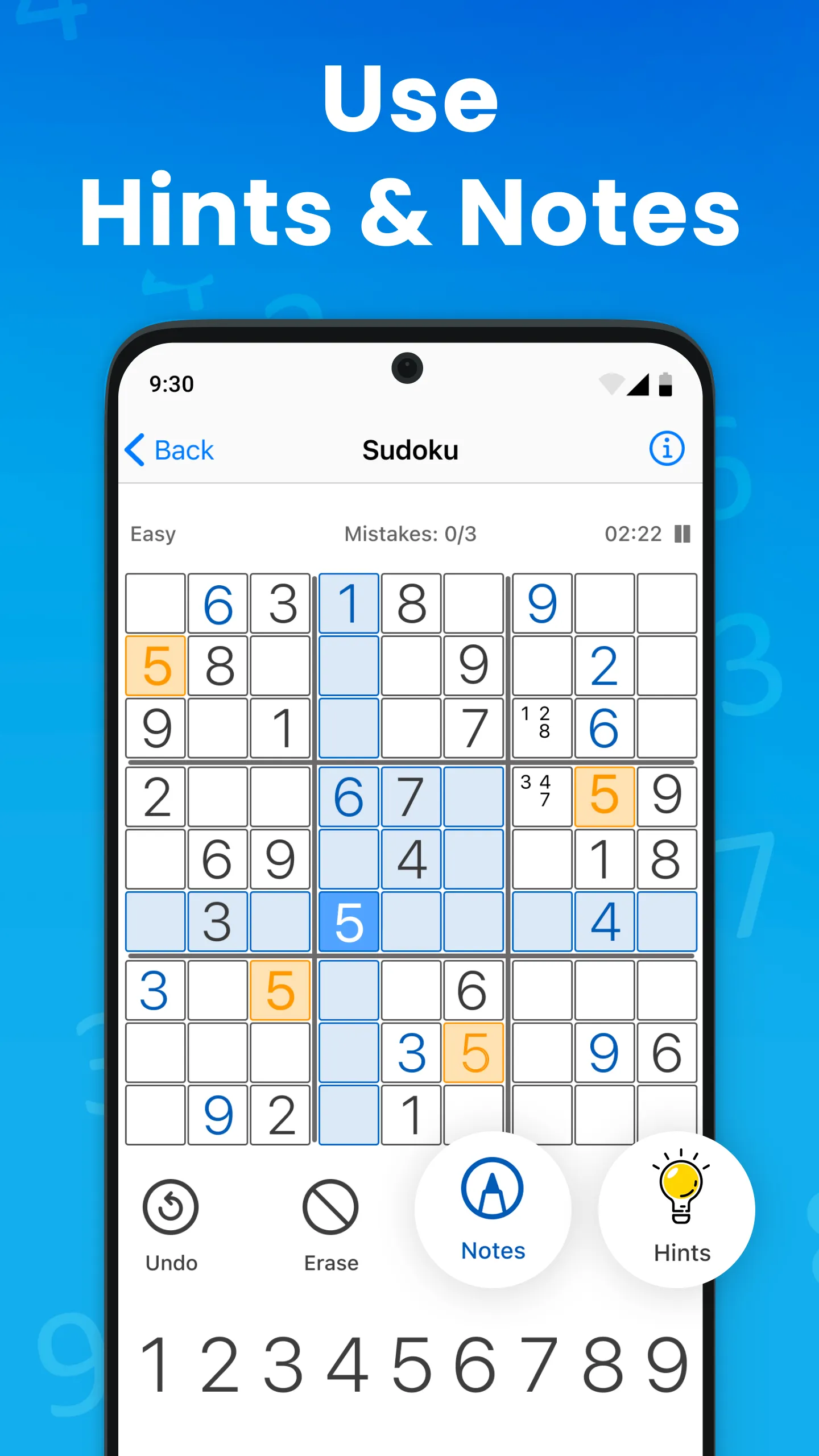 Sudoku - classic number game | Indus Appstore | Screenshot