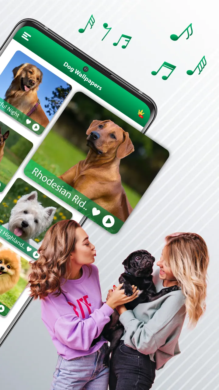 Dog Sound Ringtones Wallpapers | Indus Appstore | Screenshot