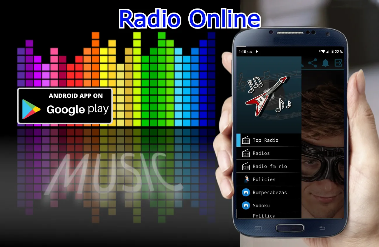 Radio fm rio 107.5 online | Indus Appstore | Screenshot