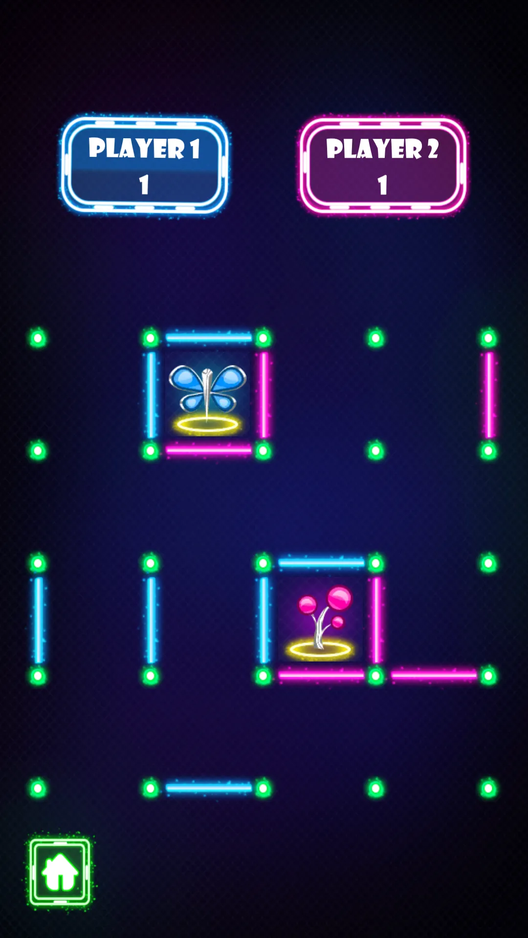 Dots & Boxes Glow: Offline Mul | Indus Appstore | Screenshot