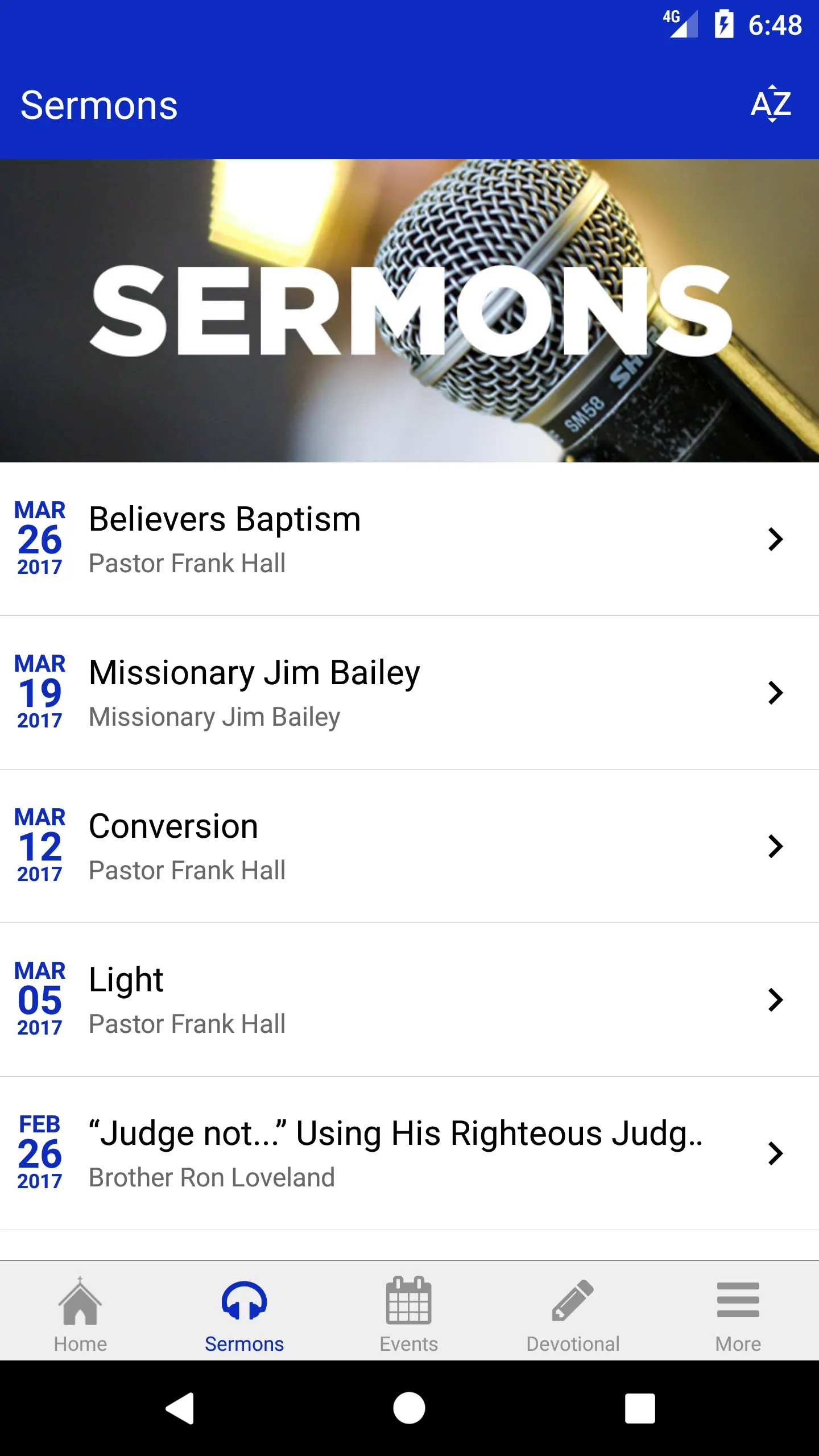 Valley Baptist Church VA | Indus Appstore | Screenshot