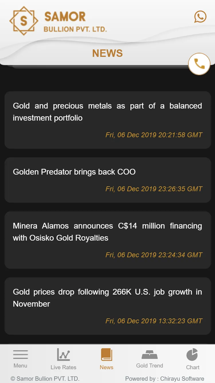 Samor Bullion - Ahmedabad Gold | Indus Appstore | Screenshot