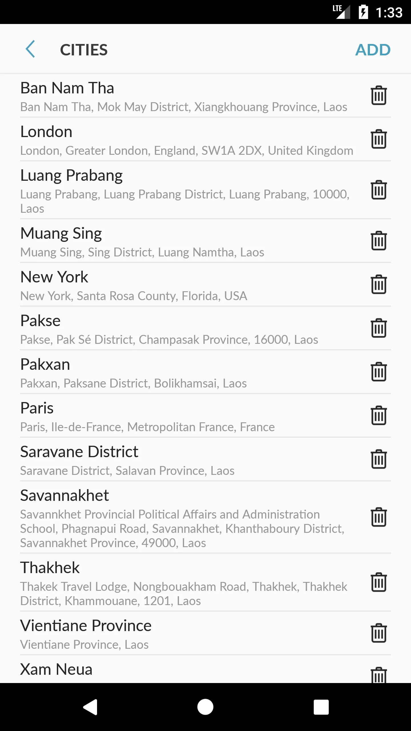 Laos Weather | Indus Appstore | Screenshot