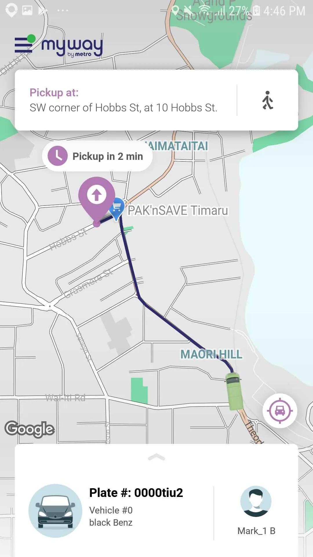 MyWay by Metro Timaru | Indus Appstore | Screenshot