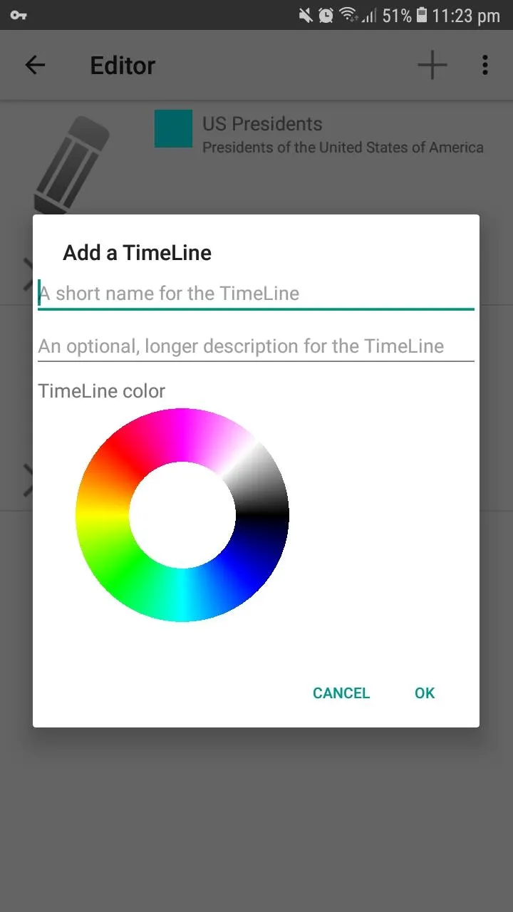 TimeLine | Indus Appstore | Screenshot