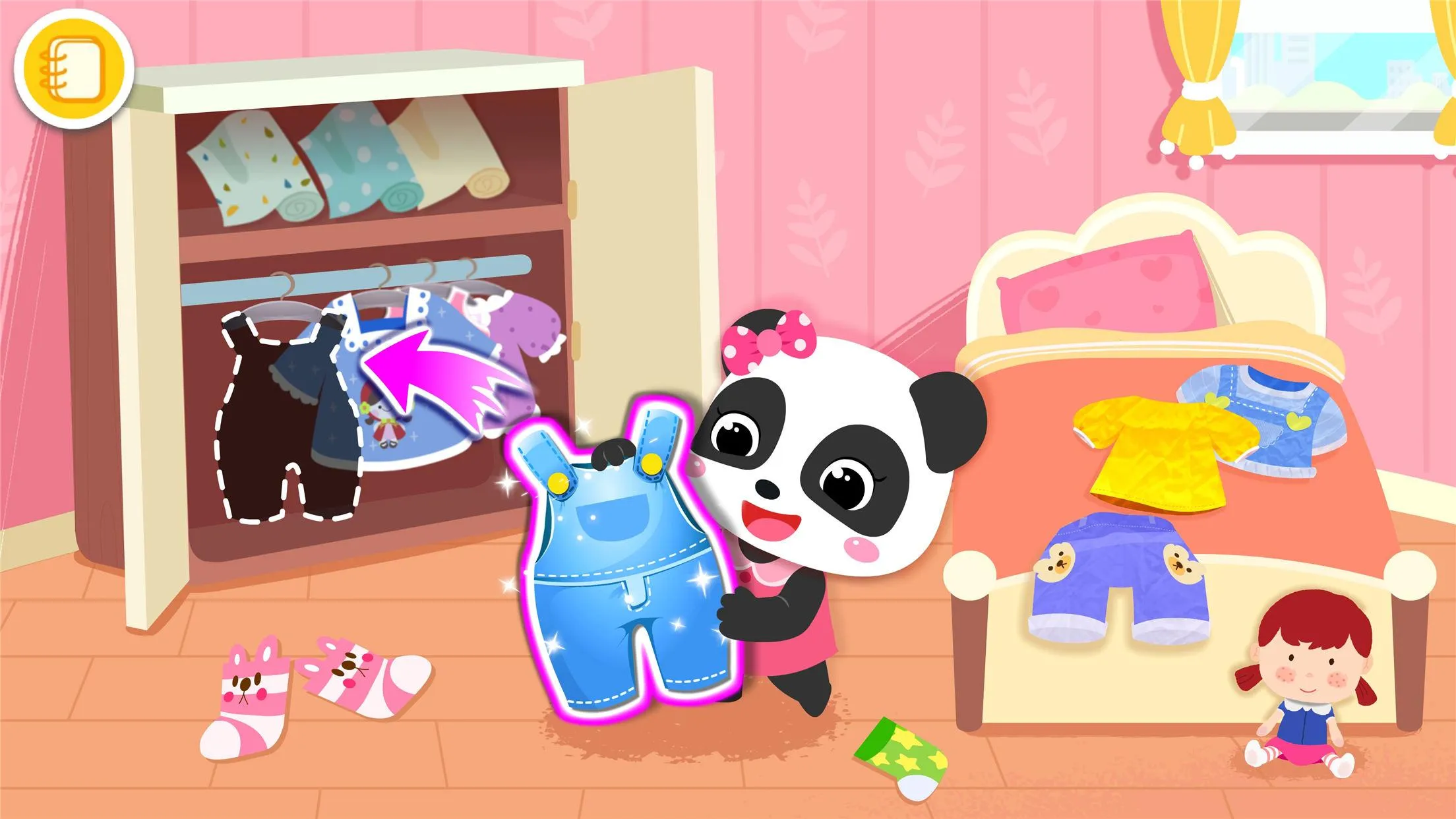 Baby Panda's Life: Cleanup | Indus Appstore | Screenshot