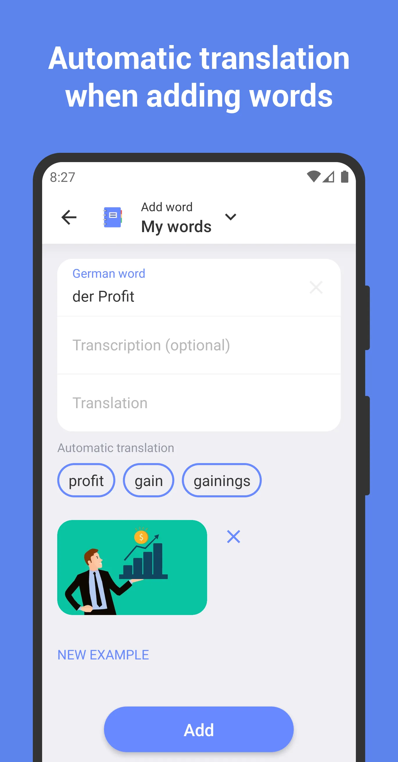 Learn German with flashcards! | Indus Appstore | Screenshot