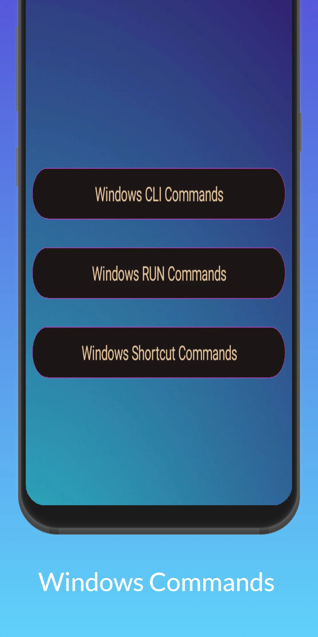 Linux-MAC-Windows OS Commands | Indus Appstore | Screenshot