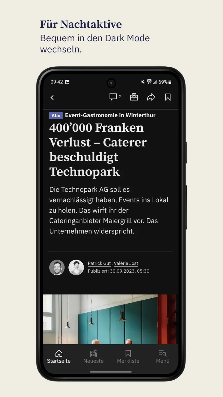 Der Landbote - Nachrichten | Indus Appstore | Screenshot