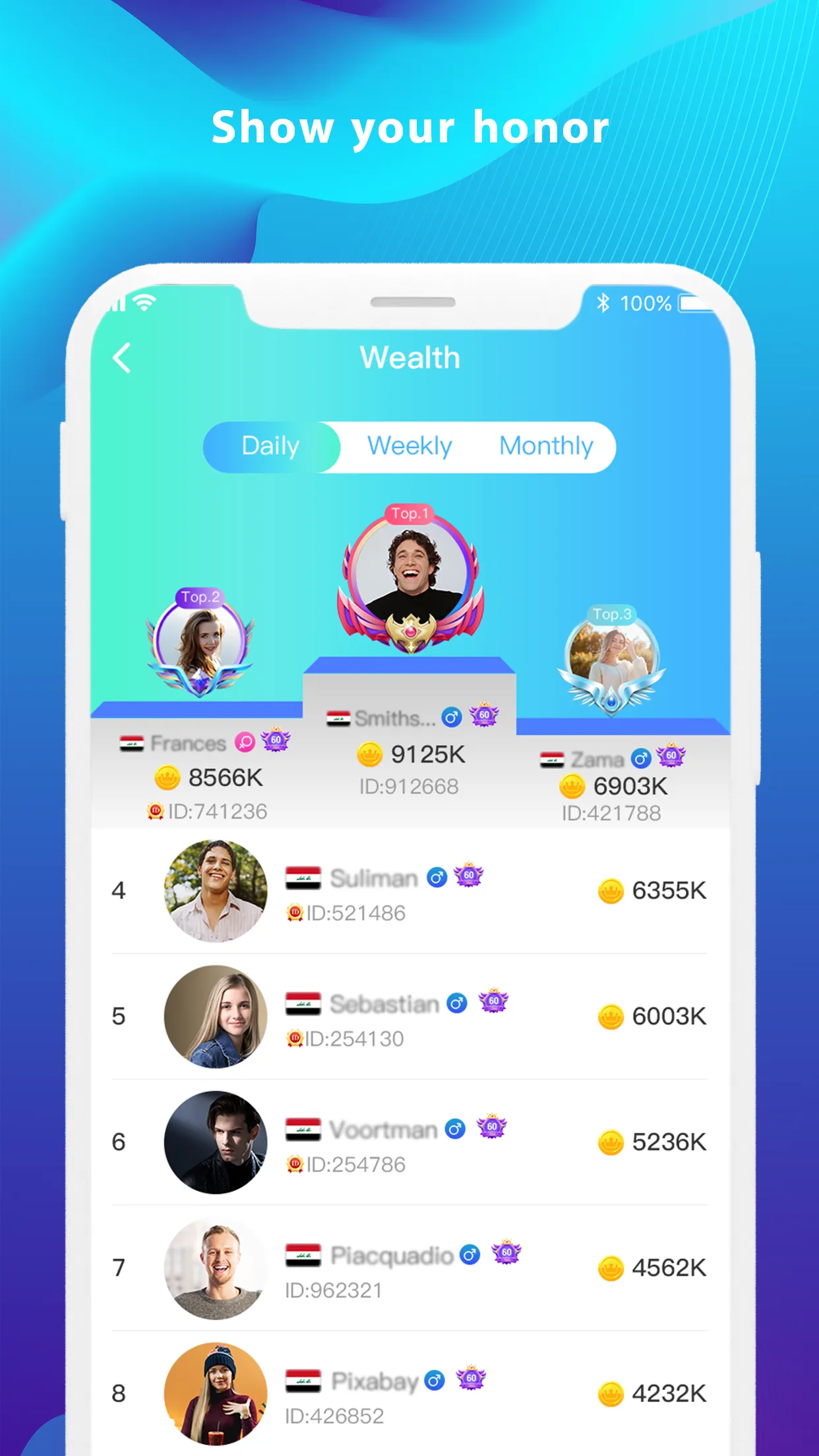 HuChat -  Voice Chat Rooms | Indus Appstore | Screenshot