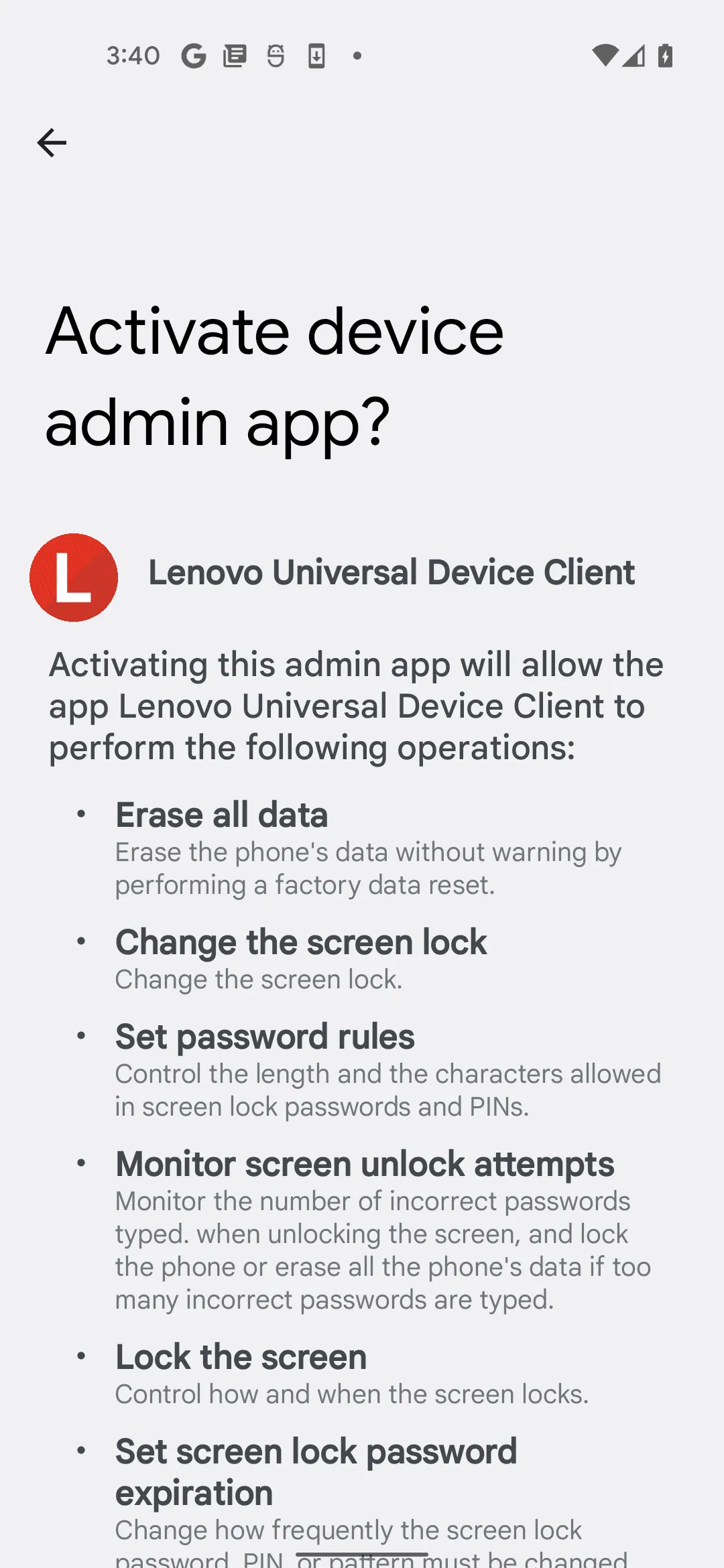 Lenovo Universal Device Client | Indus Appstore | Screenshot