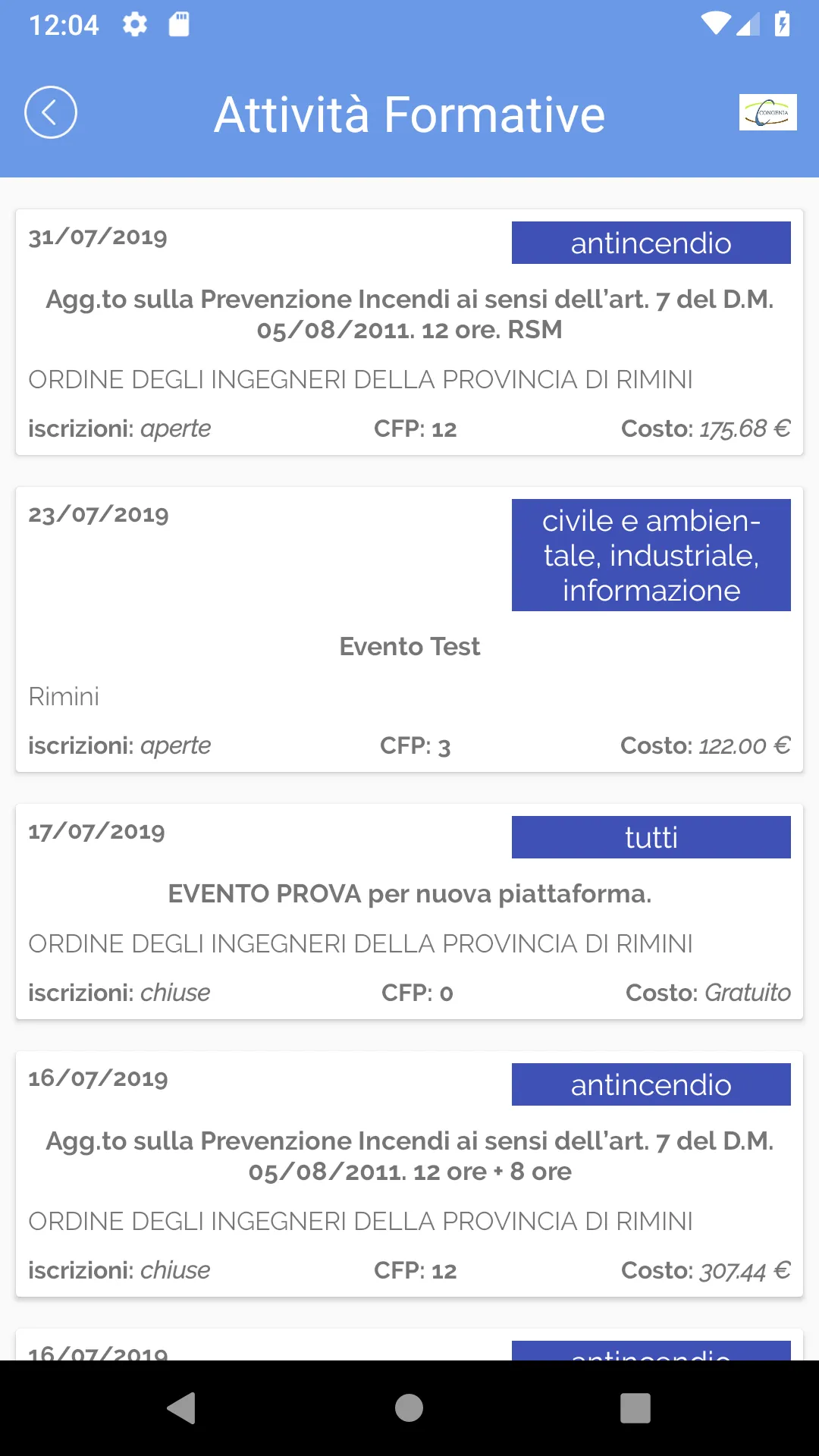 Associazione Congenia | Indus Appstore | Screenshot