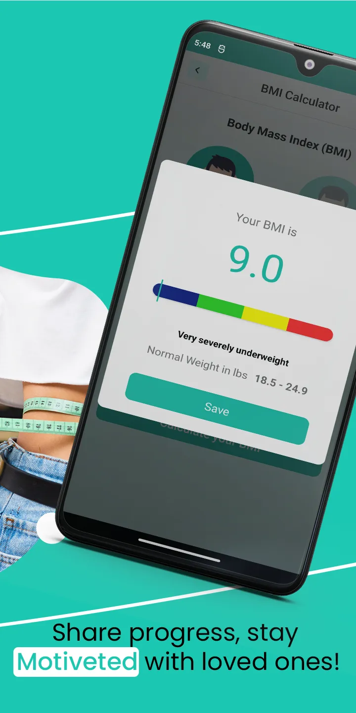 BMI Calculator - Ideal Weight | Indus Appstore | Screenshot