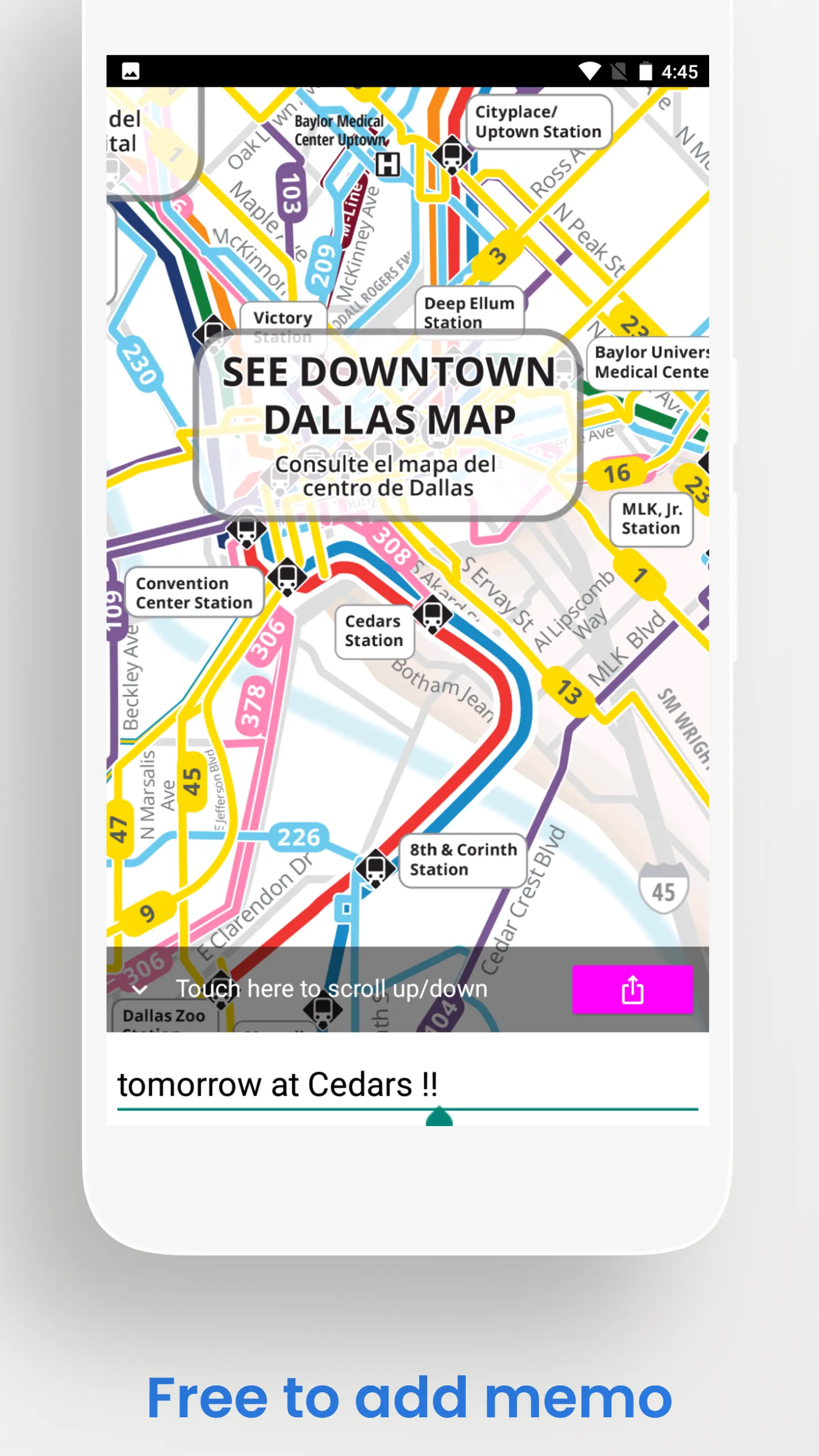 Dallas Dart Travel Guide | Indus Appstore | Screenshot