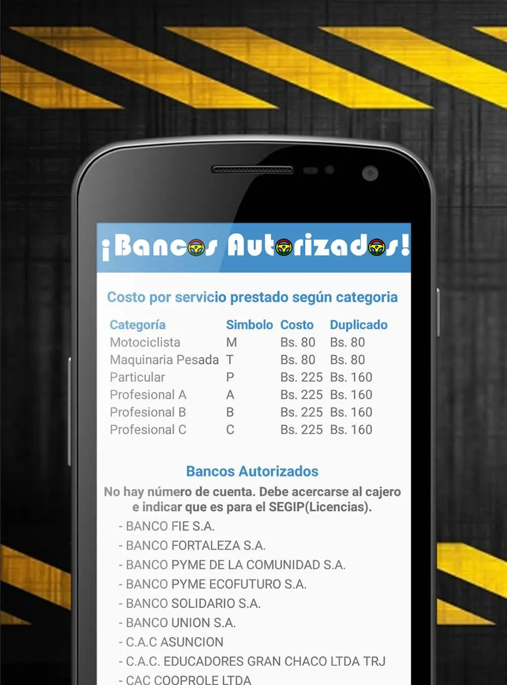 ¡Mi Licencia Bolivia! | Indus Appstore | Screenshot