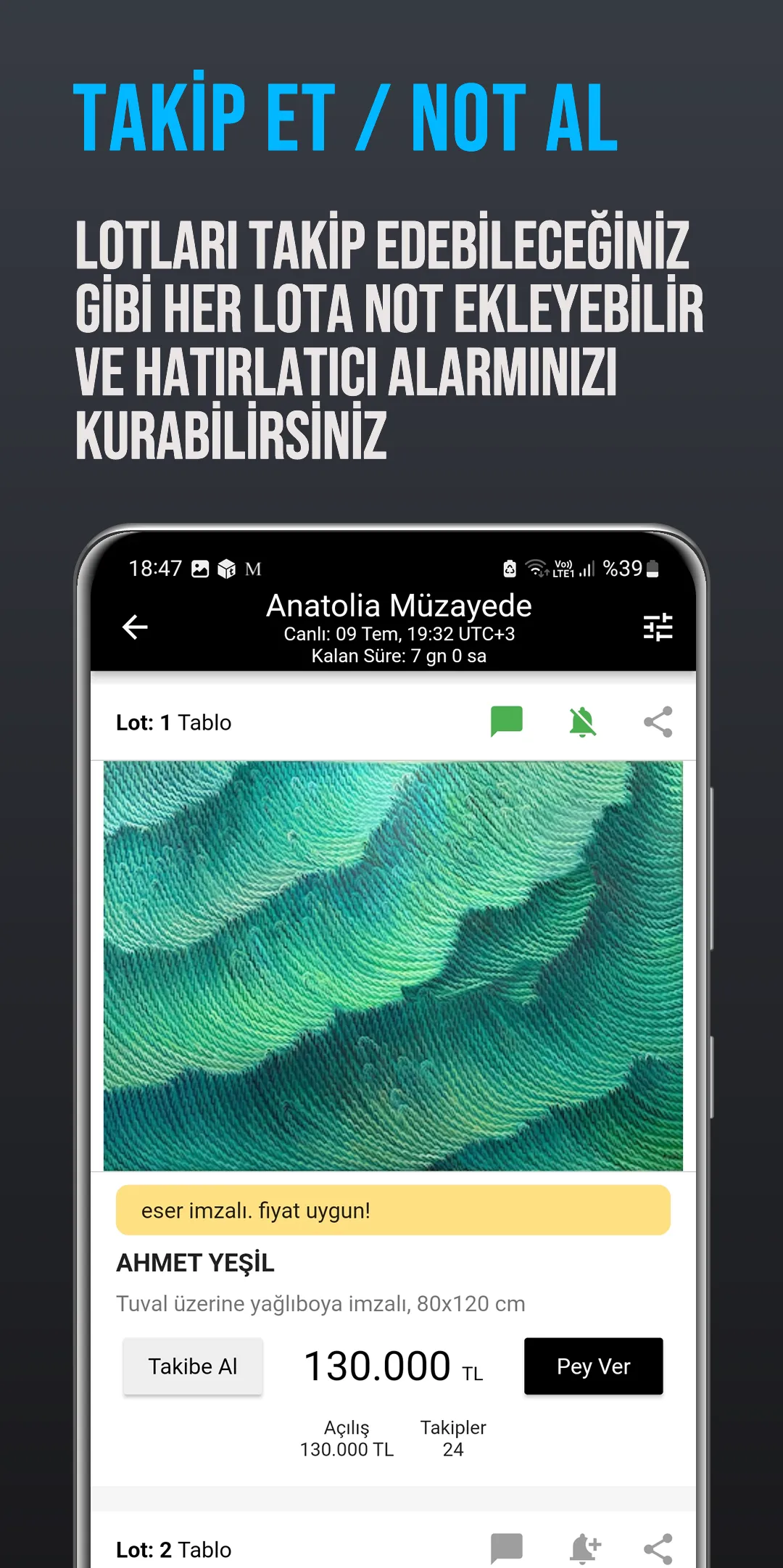 Müzayede App | Indus Appstore | Screenshot