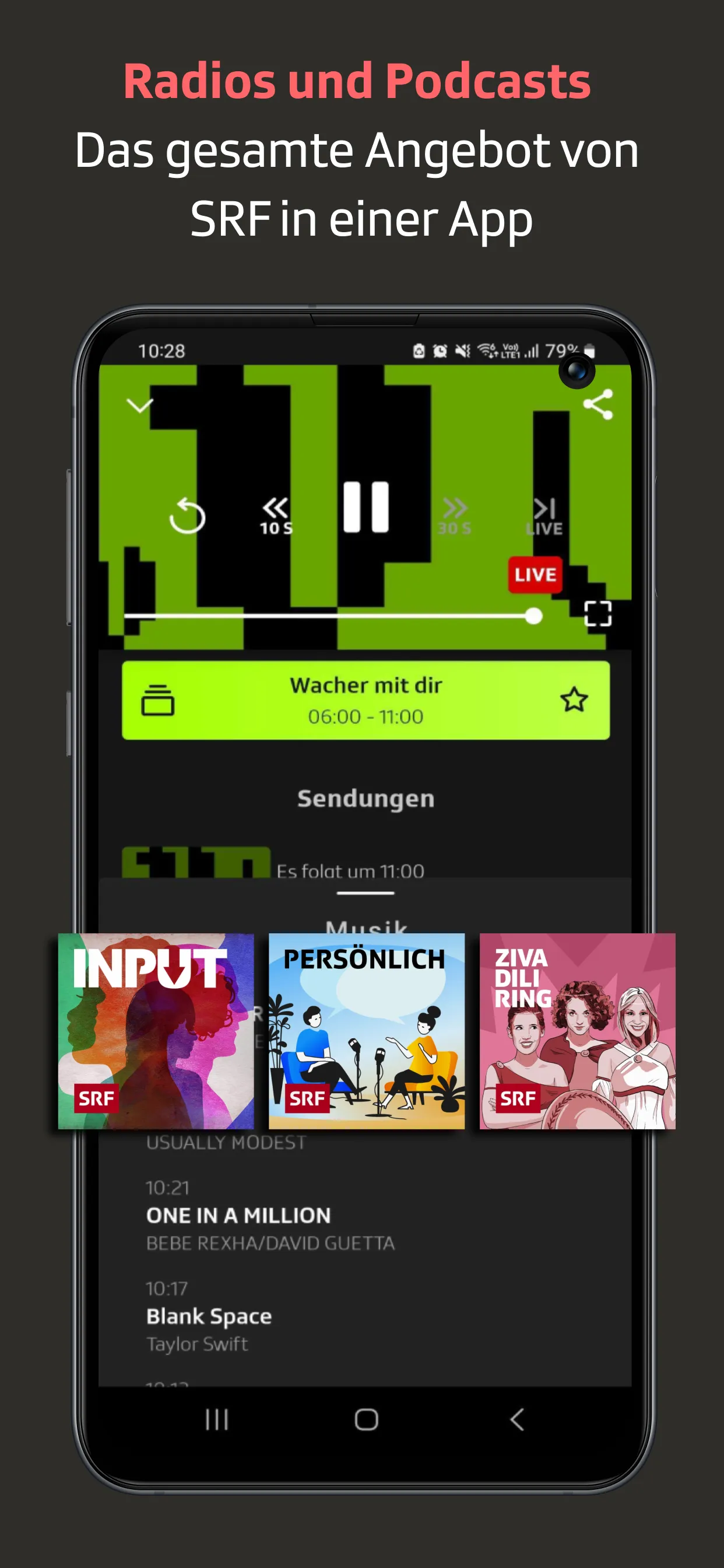 Play SRF: Streaming TV & Radio | Indus Appstore | Screenshot