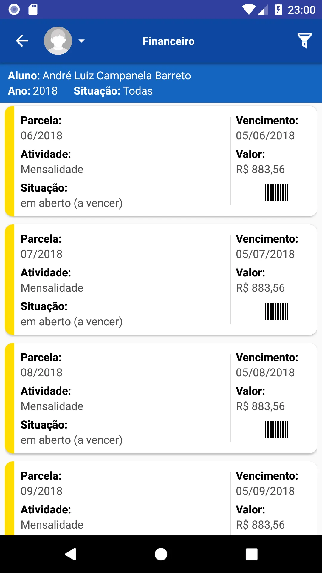 Escola Girassol | Indus Appstore | Screenshot