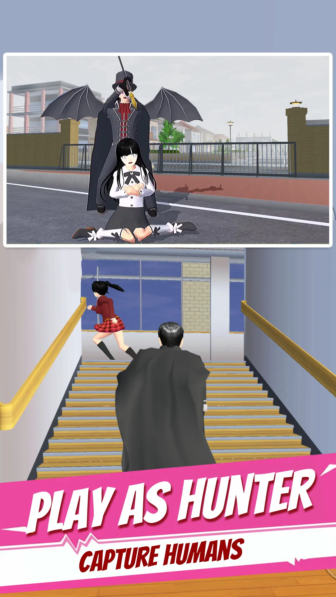 Anime School Chase Sim | Indus Appstore | Screenshot