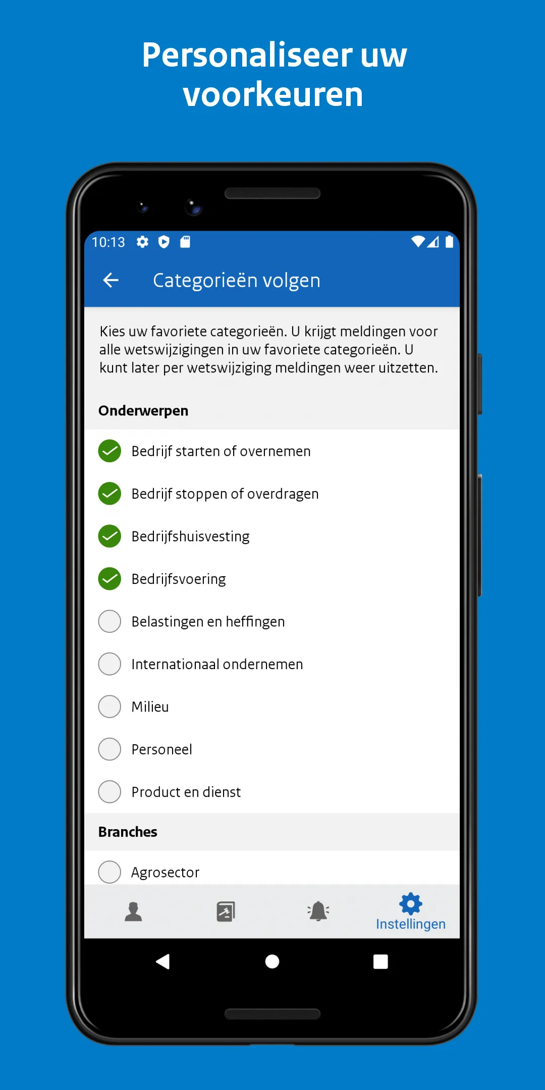 Nieuwe Wetten | Indus Appstore | Screenshot