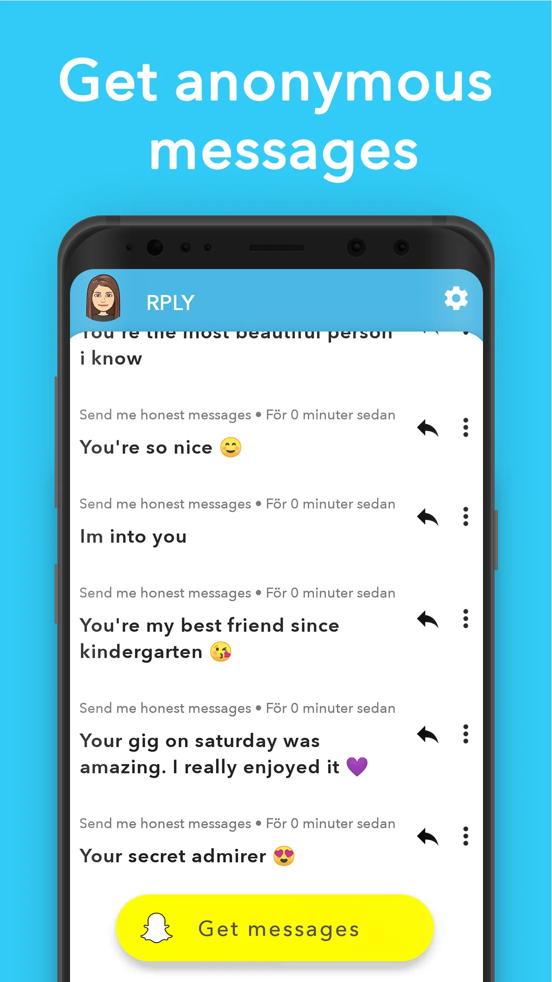 RPLY: Messages for Snapchat | Indus Appstore | Screenshot