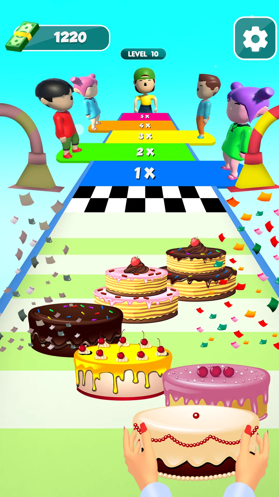 Cake Stack 3D Donut Cake Games | Indus Appstore | Screenshot