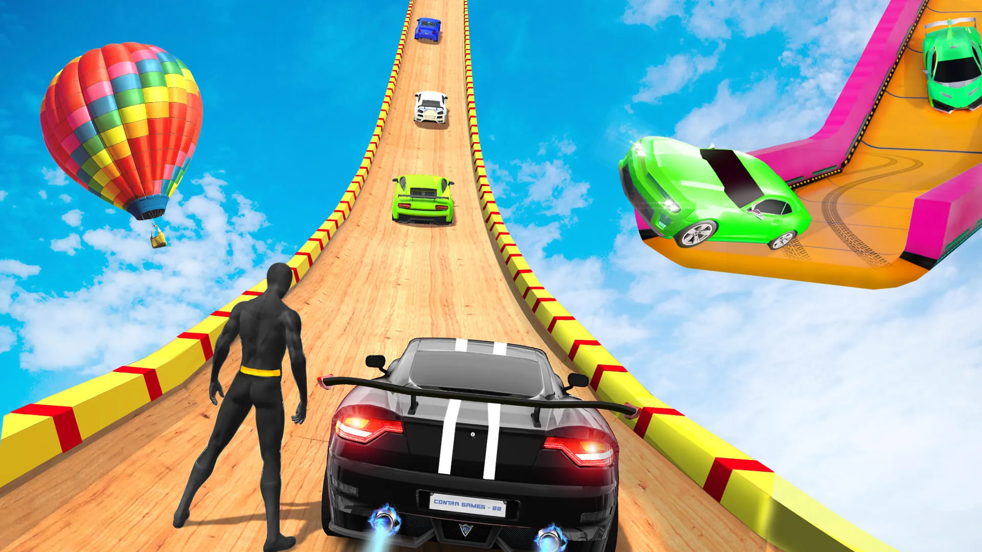 Mega Ramp Superhero Car Game | Indus Appstore | Screenshot