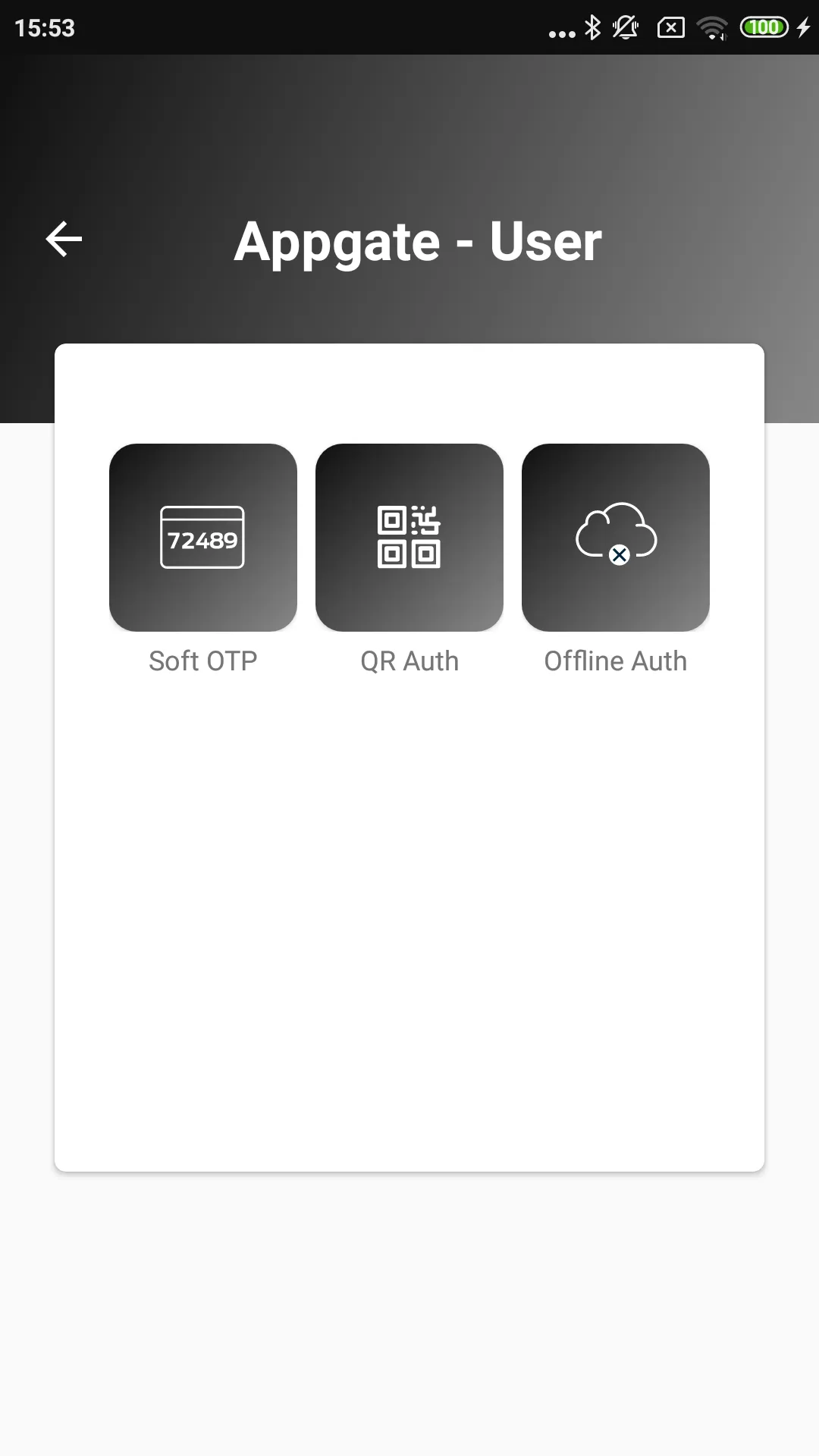 Appgate RBA Authenticator | Indus Appstore | Screenshot