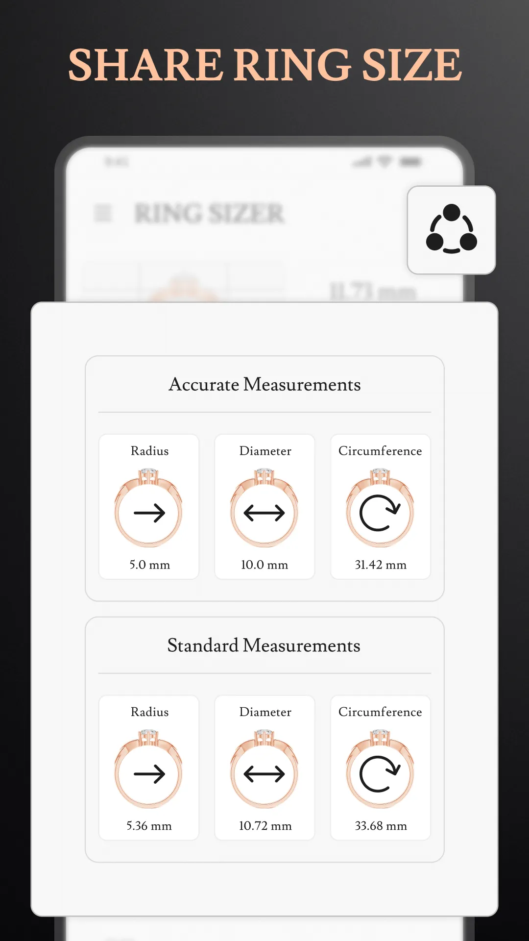 Ring Sizer - Measure Ring Size | Indus Appstore | Screenshot