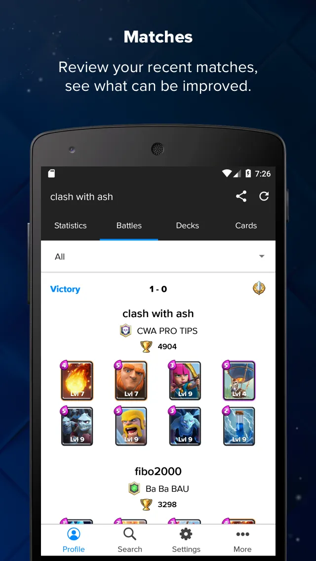 Stats Royale for Clash Royale | Indus Appstore | Screenshot