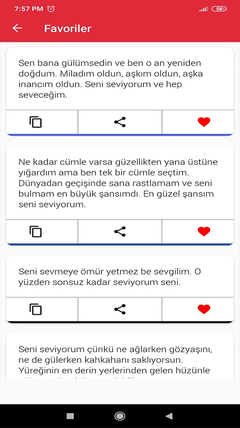 seni seviyorum SMS | Indus Appstore | Screenshot