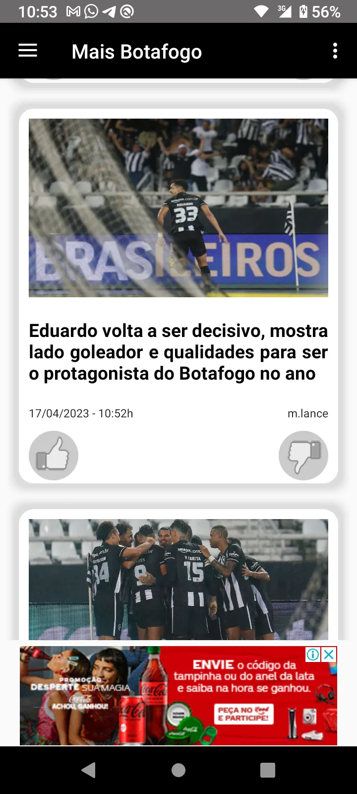 Mais Botafogo o Glorioso | Indus Appstore | Screenshot